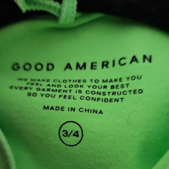Good American Bright Green Bodysuit - Picture 6 of 7